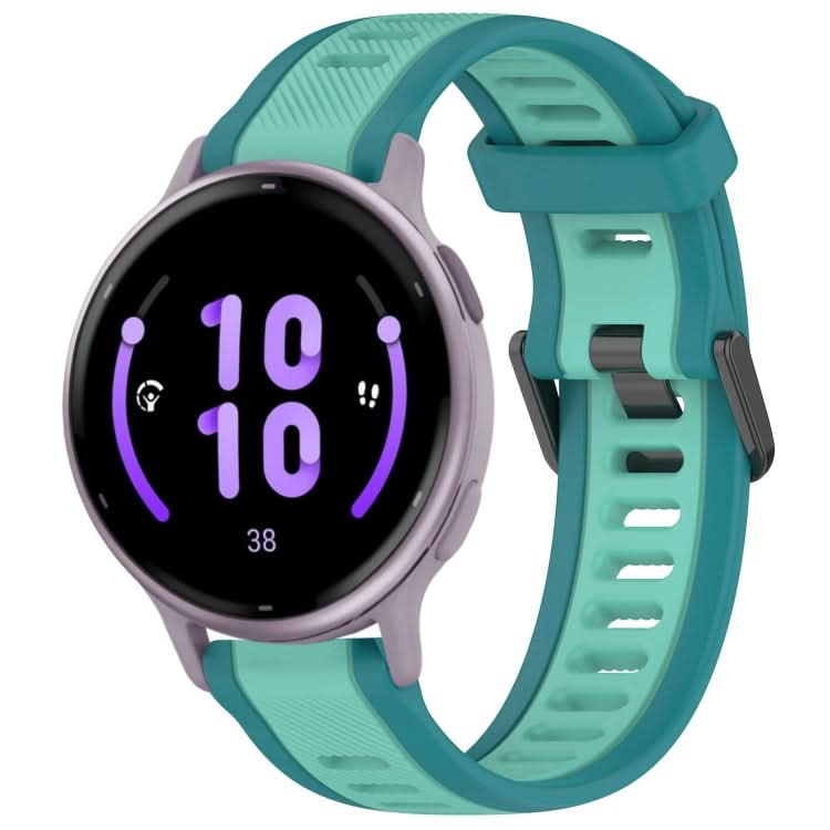 20mm Two Color Textured Silicone Watch Band, Series 4