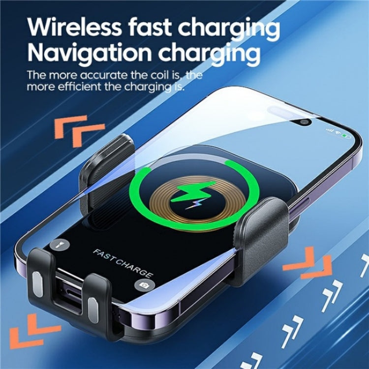 X12 Car Air Vent Touch Sensing Wireless Phone Charger Holder