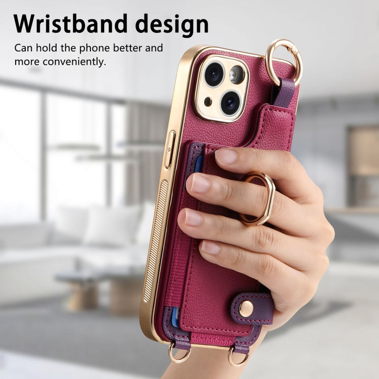 Fashion Ring Card Bag Phone Case with Hang Loop, Series 2