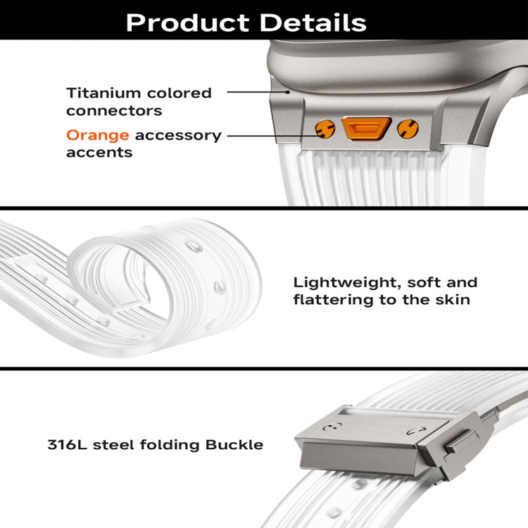 Transparent Silicone Watch Band, Series 1