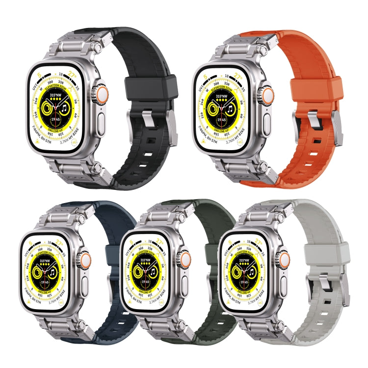 Silicone Armor Mecha Head Watch Band, Series 1