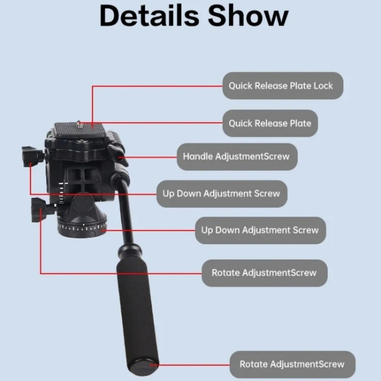 JMARY KT285+NB50 Camera Stand Extendable Height Aluminum Alloy Camera Holder Tripod My Store