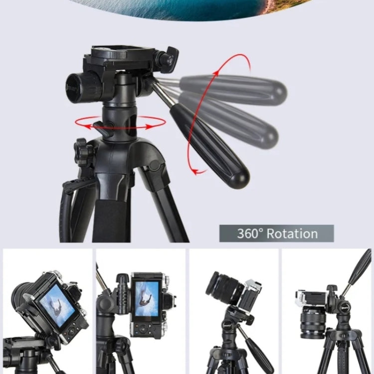 JMARY KP-2274 5-section Adjustable Monopod Multi-function Outdoor Photography Tripod My Store