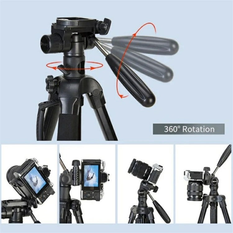 JMARY KP-2294 Detachable 179cm 4-section Adjustable Monopod Panoramic Photography Tripod