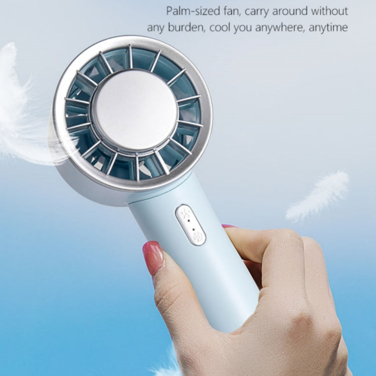 WX-633 Summer Handheld Fan 3 Speeds Semiconductor Cold Compress Desk Fan Reluova