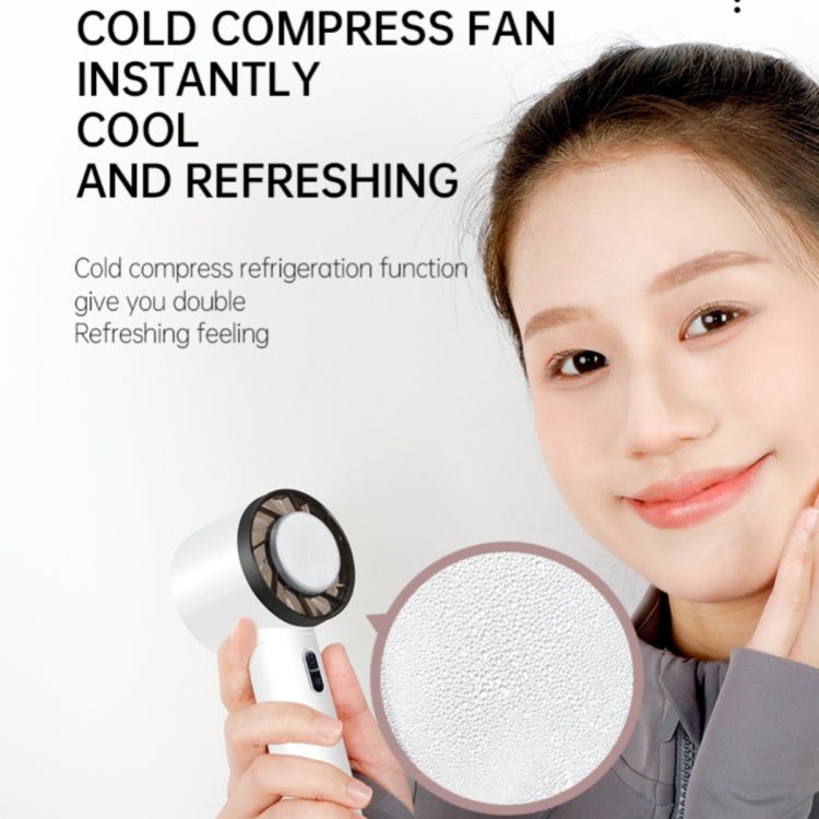 WX-625 Cold Compress Function Portable Mini Summer Fan Handheld Cooling Fan