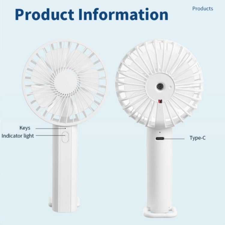 F35 With Hanging Hole Rechargeable Cooling Fan Powerful Handheld Fan 1200mAh Desk Fan Reluova