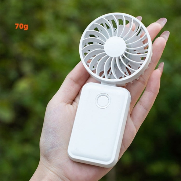 F458 With Neck Rope Summer 3 Speeds Adjustable Foldable Mini Handheld Fan Reluova