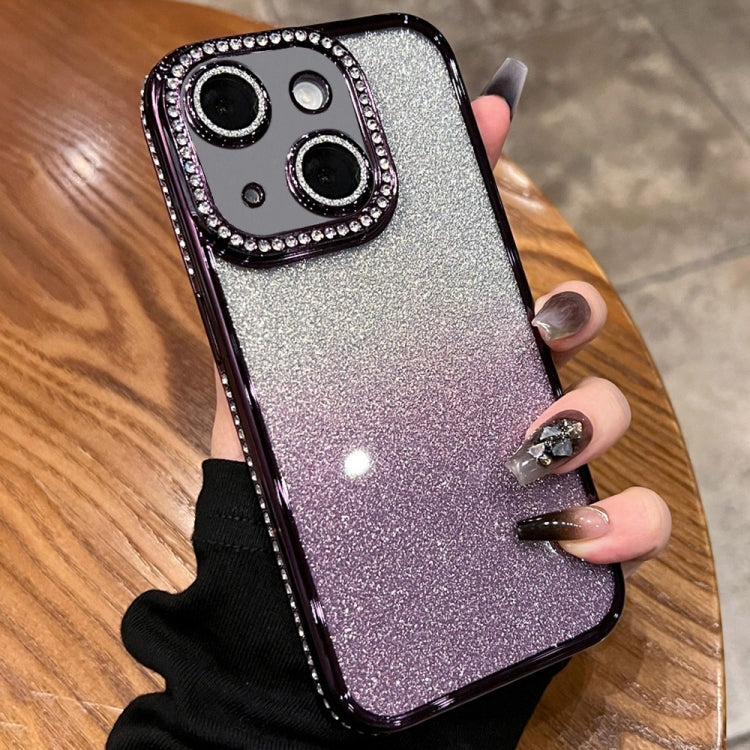 Diamond Gradient Glitter TPU Phone Case, Series 3