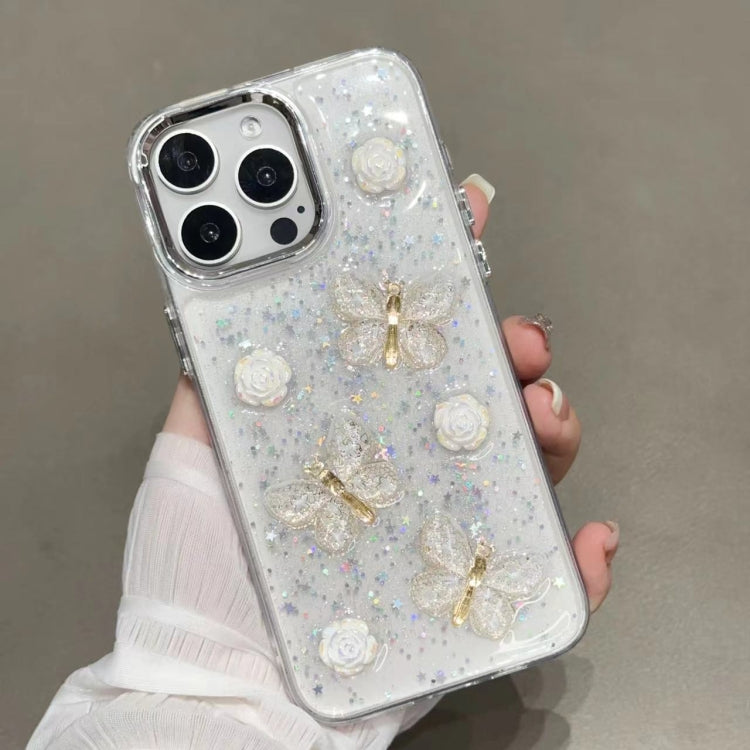 Glitter 3D Butterfly TPU Phone Case, Series 1