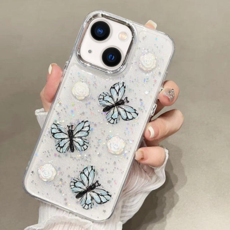 Glitter 3D Butterfly TPU Phone Case, Series 2