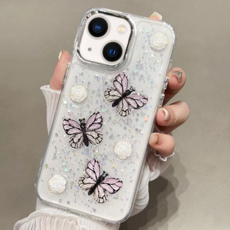 Glitter 3D Butterfly TPU Phone Case, Series 1