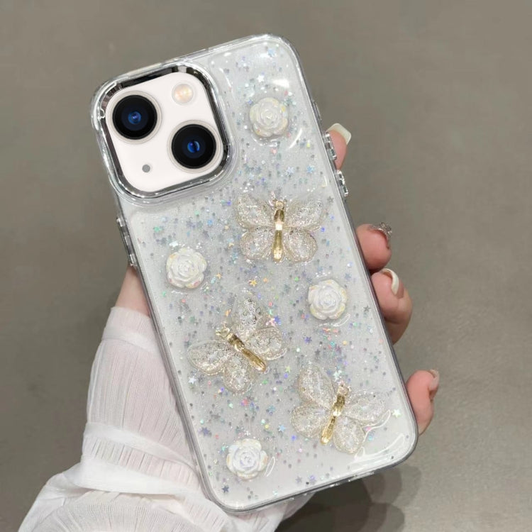 Glitter 3D Butterfly TPU Phone Case, Series 1