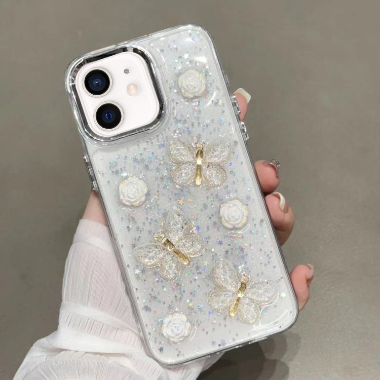 Glitter 3D Butterfly TPU Phone Case, Series 2