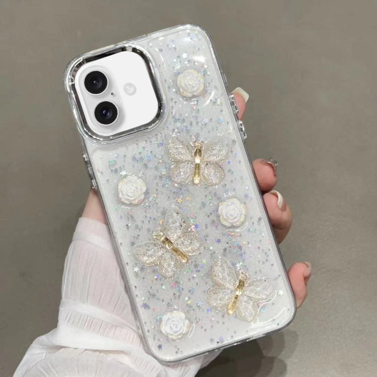 Glitter 3D Butterfly TPU Phone Case, Series 1