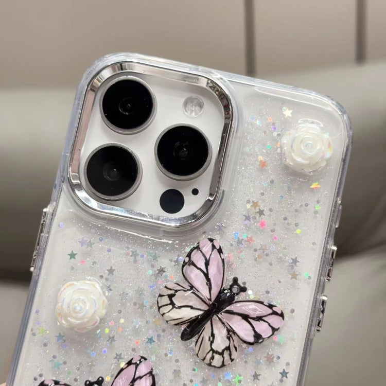 Glitter 3D Butterfly TPU Phone Case, Series 1