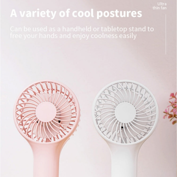 S13 Portable Summer Cooling Fan Hanging Buckle Mini 3 Wind Speed Handheld Fan