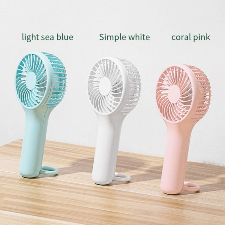 S13 Portable Summer Cooling Fan Hanging Buckle Mini 3 Wind Speed Handheld Fan