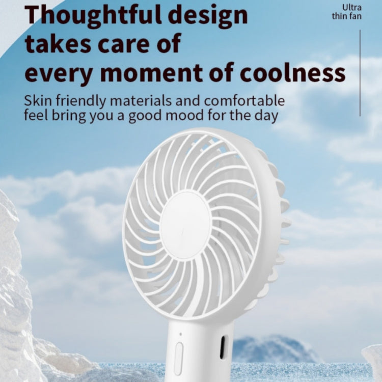 S3 3 Speed Low Noise Hanging Hole Desk Fan Portable Rechargeable Handheld Cooling Fan Reluova