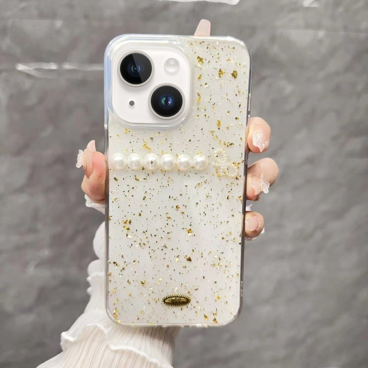 Gold Foil Pearl Bow TPU Phone Case, Series 1