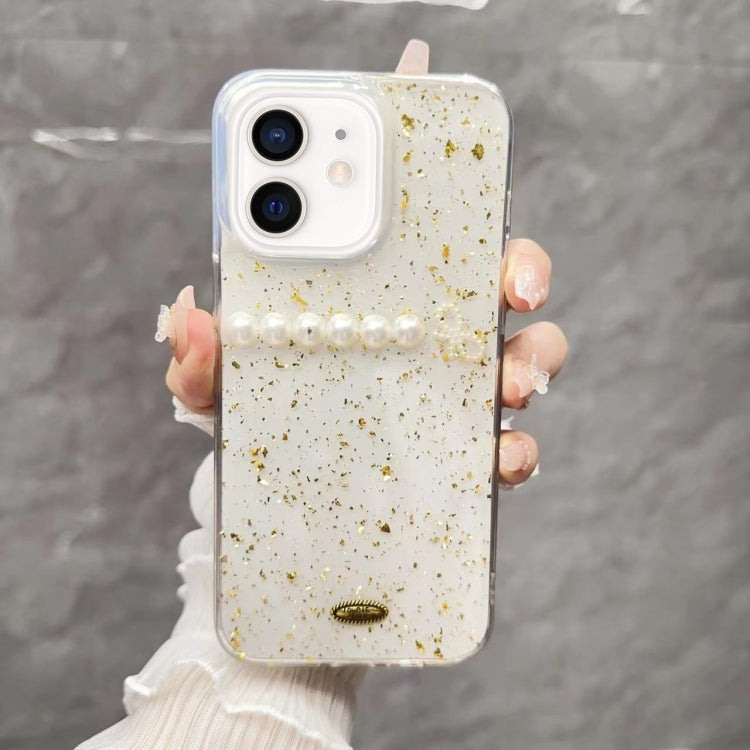 Gold Foil Pearl Bow TPU Phone Case, Series 1