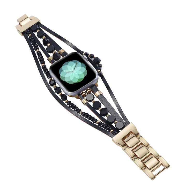 Beaded National Style Bracelet Crystal Watch Band, Series 1