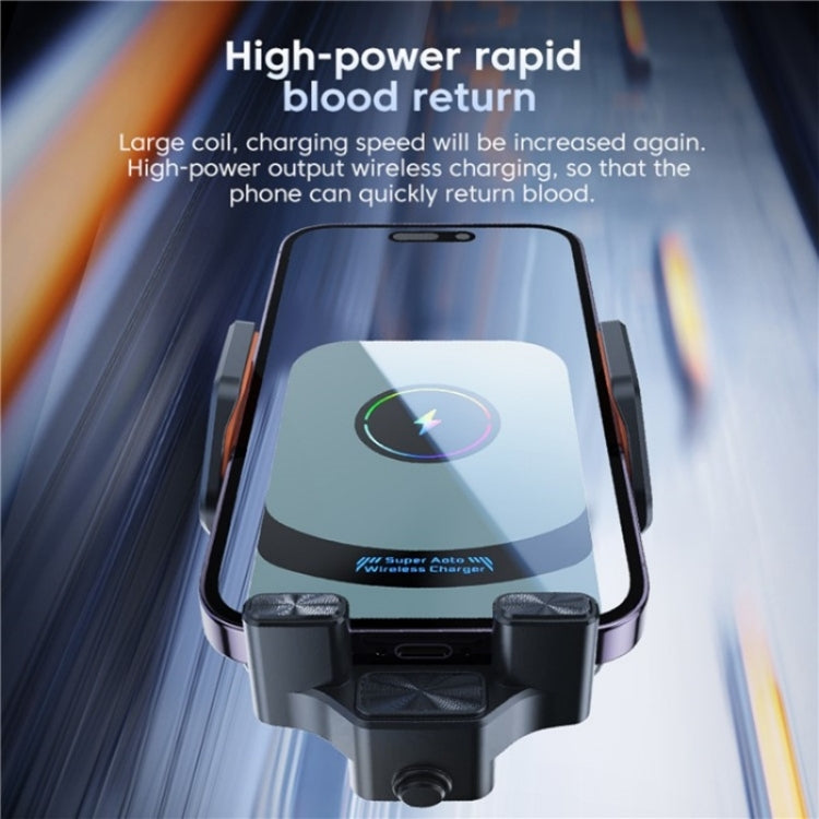 X16 Car Smart Sensor Phone Holder Magnetic Phone Mount Automatic Wireless Charger ÎҵÄÉ̵ê