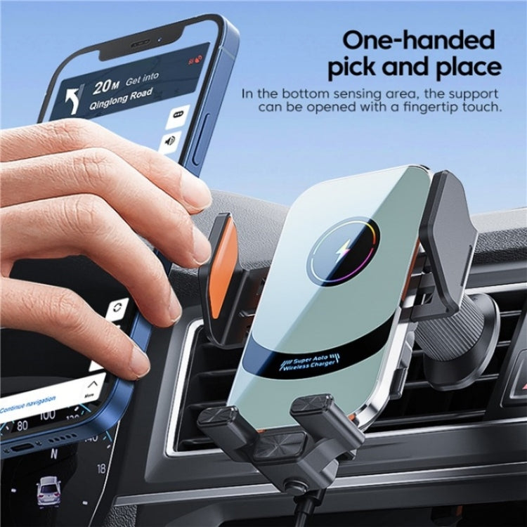 X16 Car Smart Sensor Phone Holder Magnetic Phone Mount Automatic Wireless Charger ÎҵÄÉ̵ê