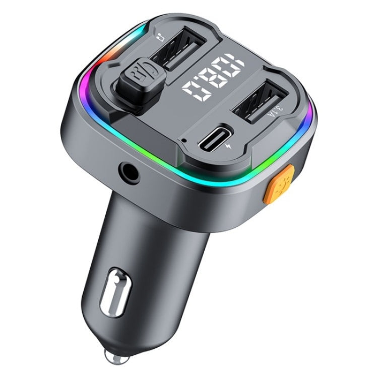 C3 Dual USB Car Charger Bluetooth Hands-free Call Adapter FM Transmitter Car MP3 Music Player