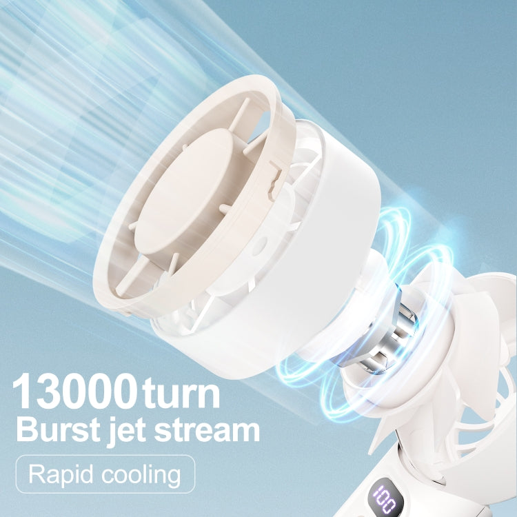 FC1 100 Wind Speed Levels Summer Cooler Desktop Fan Turbine Handheld Fan