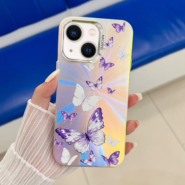 Electroplating Laser Butterfly Phone Case, Series 2