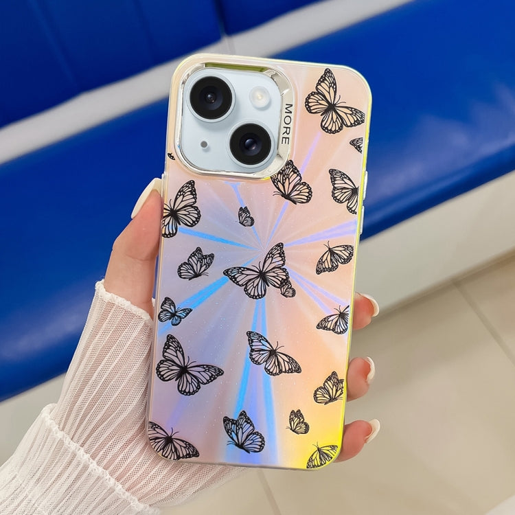 Electroplating Laser Butterfly Phone Case, Series 1