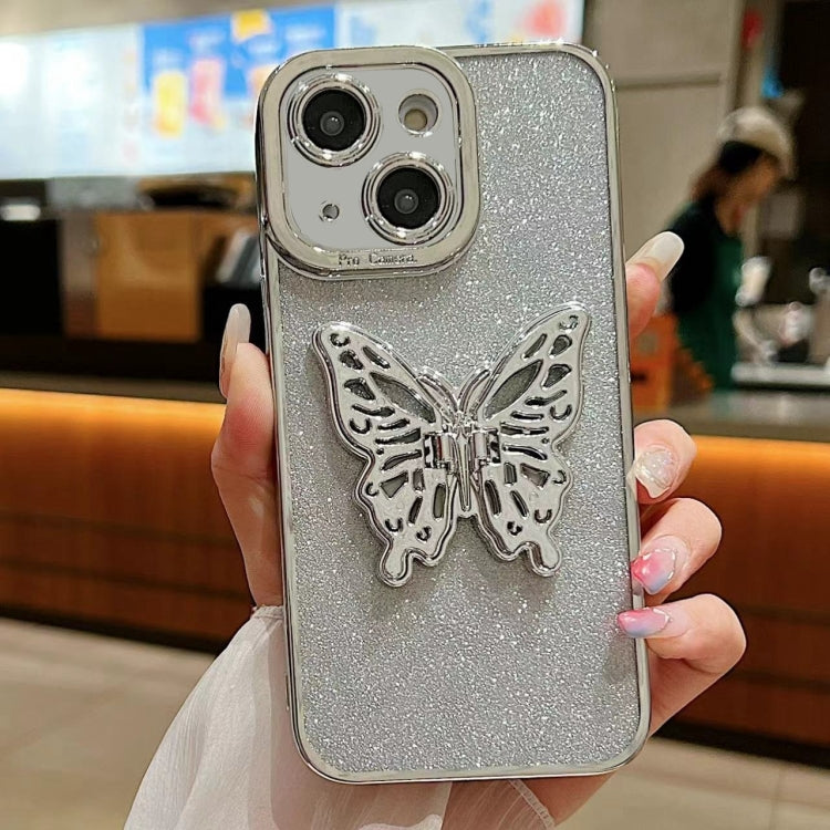 Electroplated Glitter 3D Butterfly TPU Phone Case, Series 2