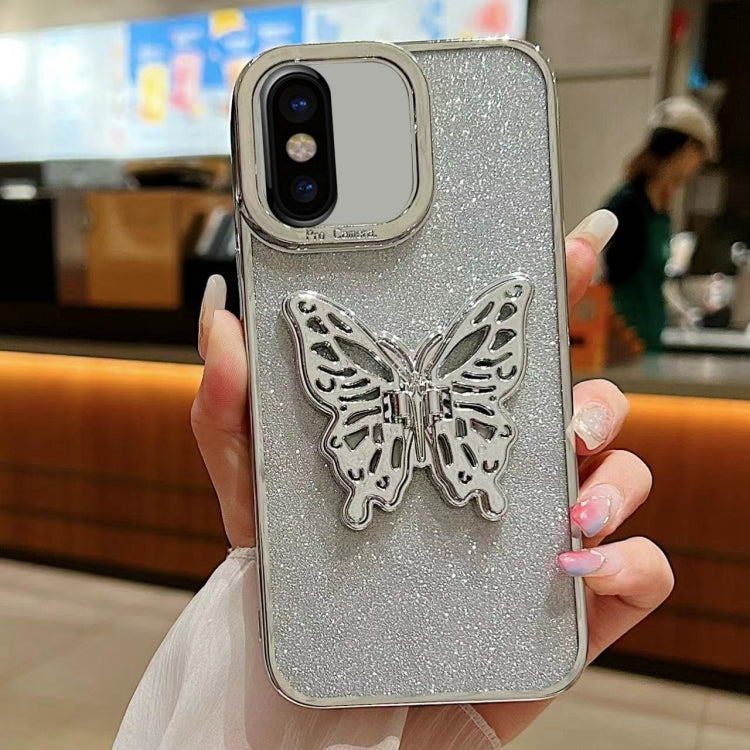 Electroplated Glitter 3D Butterfly TPU Phone Case, Series 2