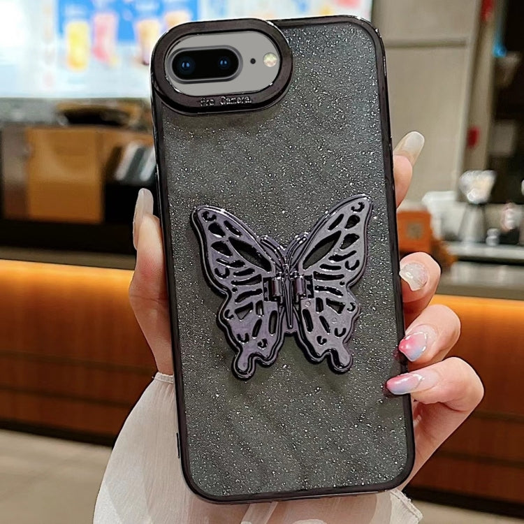 Electroplated Glitter 3D Butterfly TPU Phone Case, Series 4