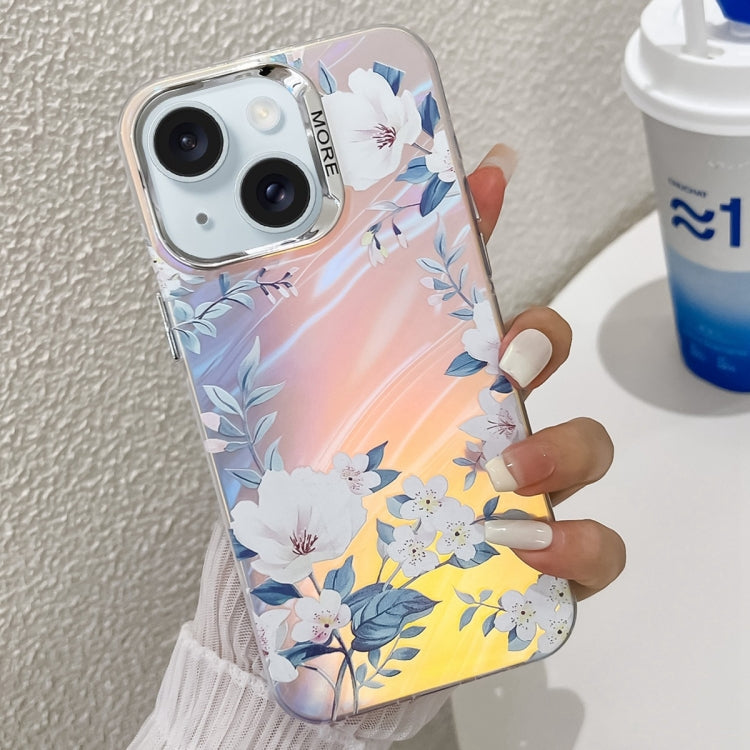 Electroplating Laser Flower Texture TPU Phone Case, Series 3