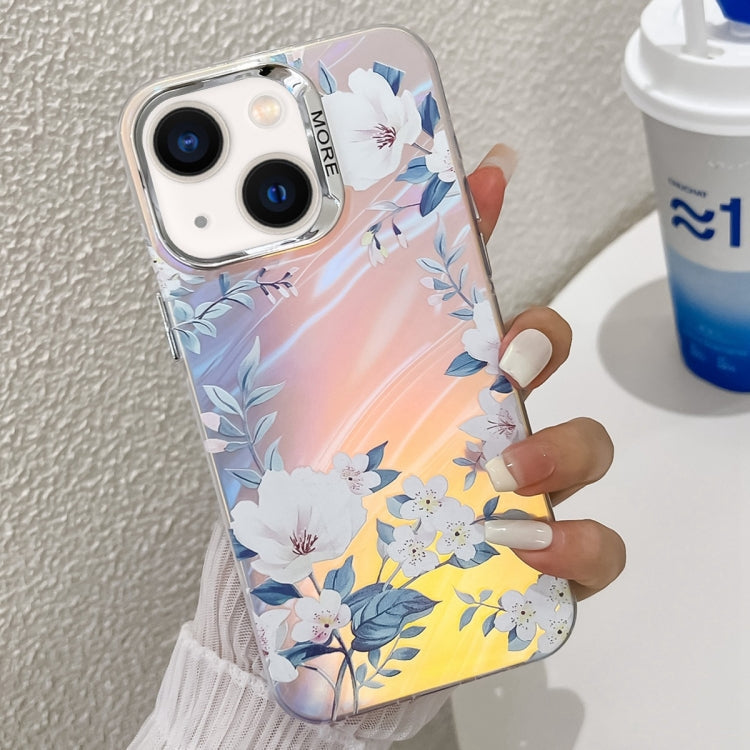 Electroplating Laser Flower Texture TPU Phone Case, Series 8