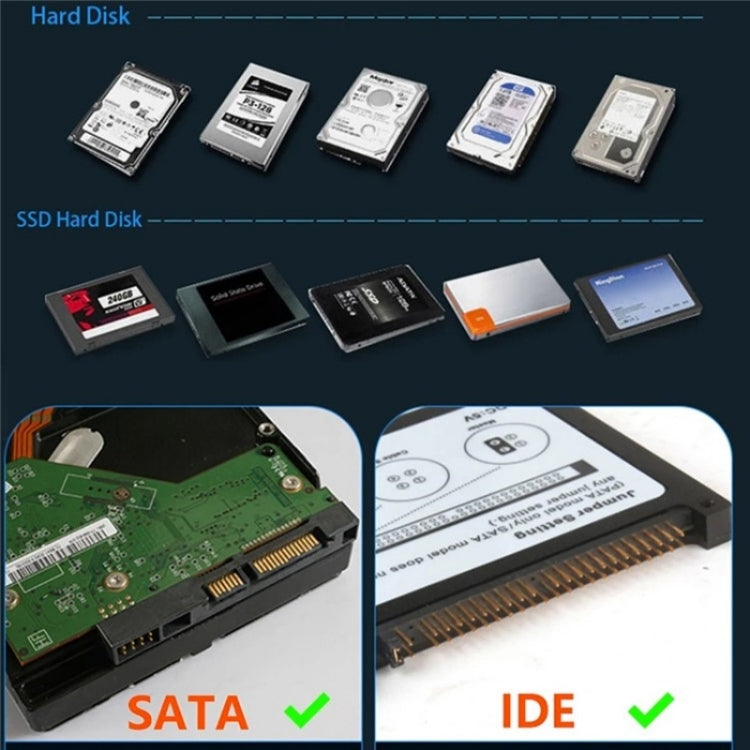 575D USB Hard Disk Holder Laptop Mobile Hard Disk Box 2.5 / 3.5inch SATA IDE HDD Base