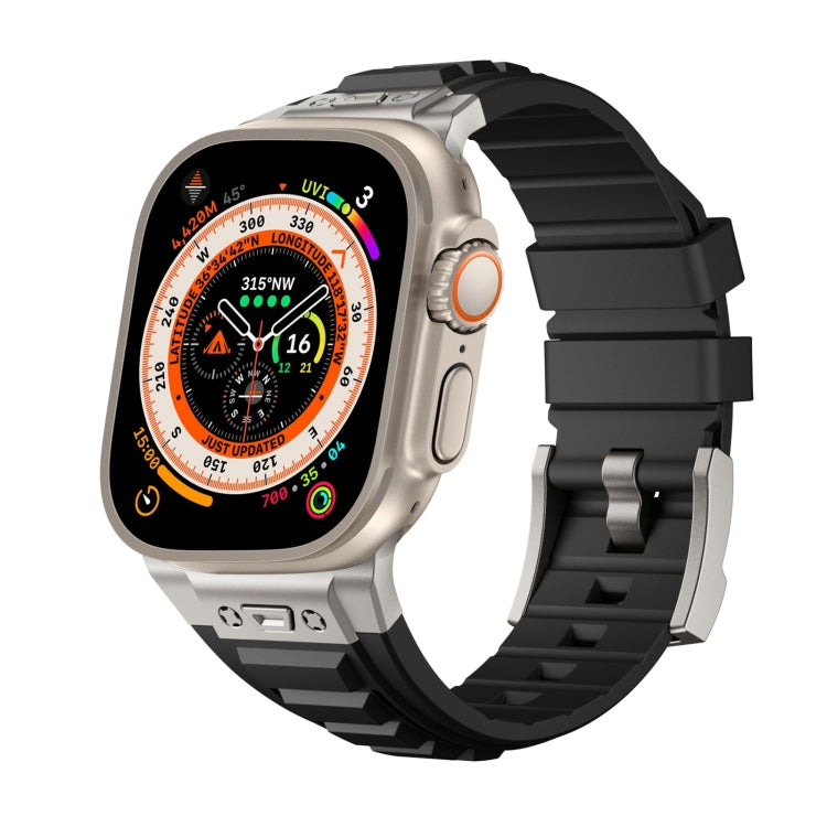 Metal Connector Silicone Watch Band, Series 3