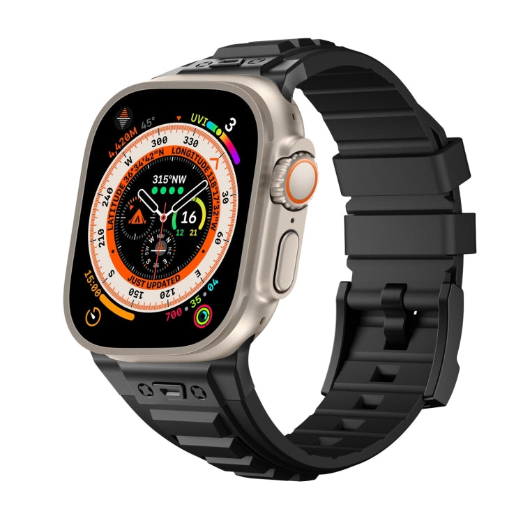 Metal Connector Silicone Watch Band, Series 3