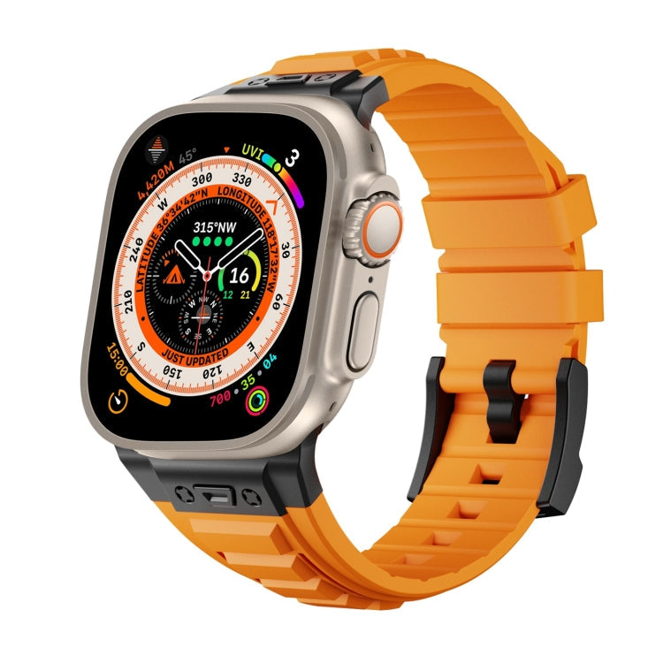 Metal Connector Silicone Watch Band, Series 3