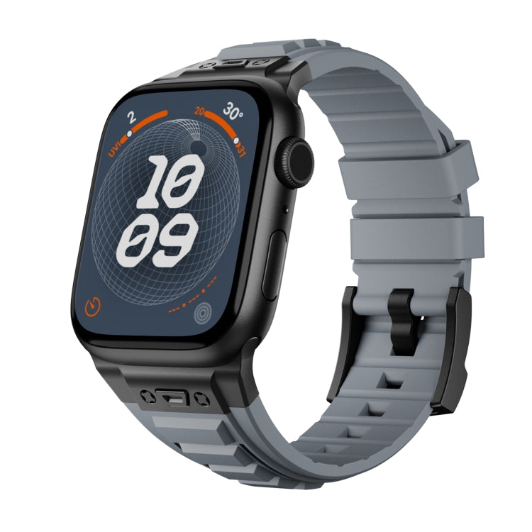 Metal Connector Silicone Watch Band, Series 3