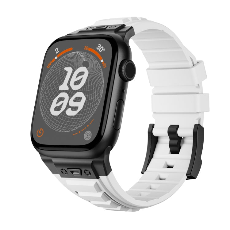 Metal Connector Silicone Watch Band, Series 2