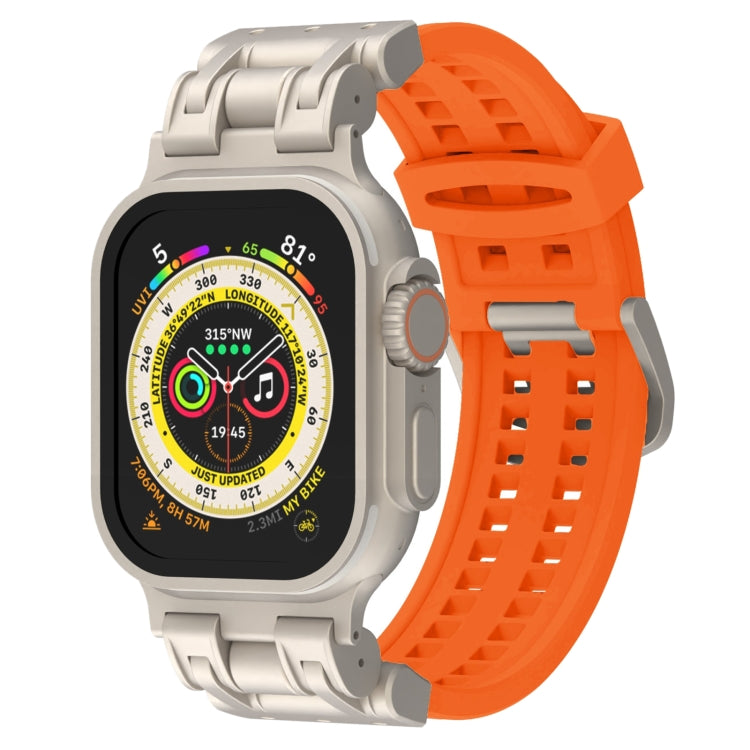 Mecha Two Claw Silicone Watch Band, Series 4