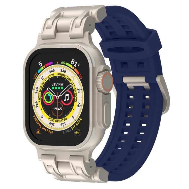 Mecha Two Claw Silicone Watch Band, Series 4