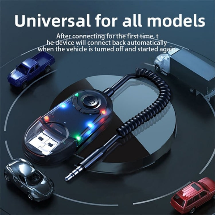 W9 Car Bluetooth Music Receiver USB Bluetooth 5.3 Adapter Wireless Audio Receiver ÎҵÄÉ̵ê