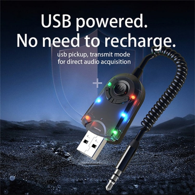 W9 Car Bluetooth Music Receiver USB Bluetooth 5.3 Adapter Wireless Audio Receiver ÎҵÄÉ̵ê