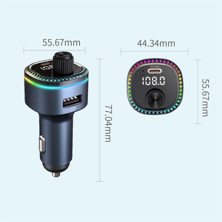 C58 Car MP3 Music Player Type-C + USB Car Charger Bluetooth Adapter FM Transmitter ÎҵÄÉ̵ê