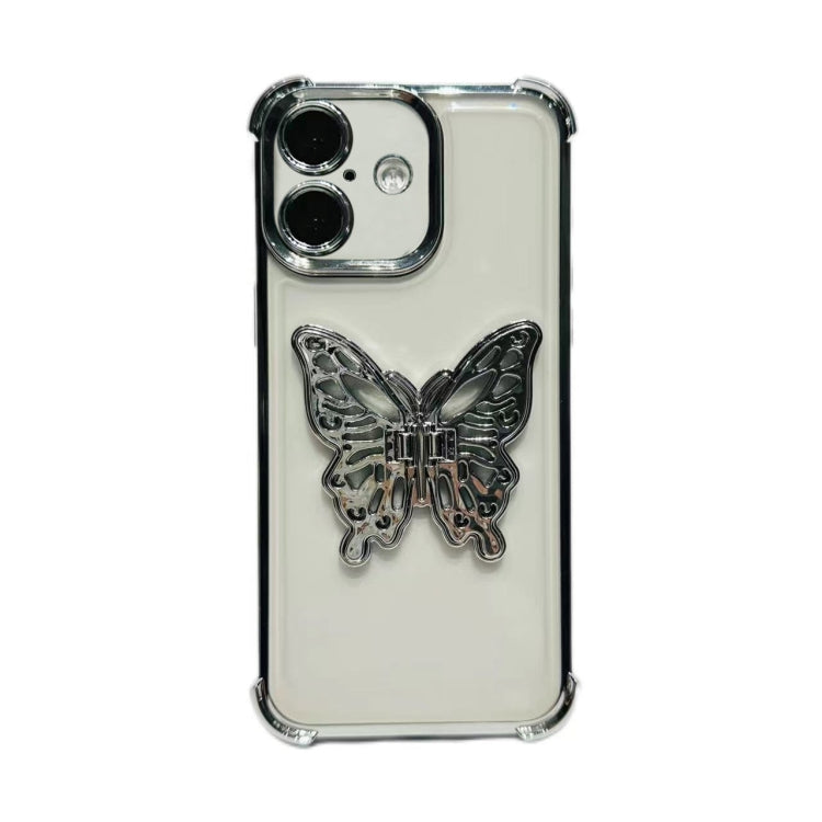 Electrpolated 3D Butterfly Holder TPU Phone Case, Series 3