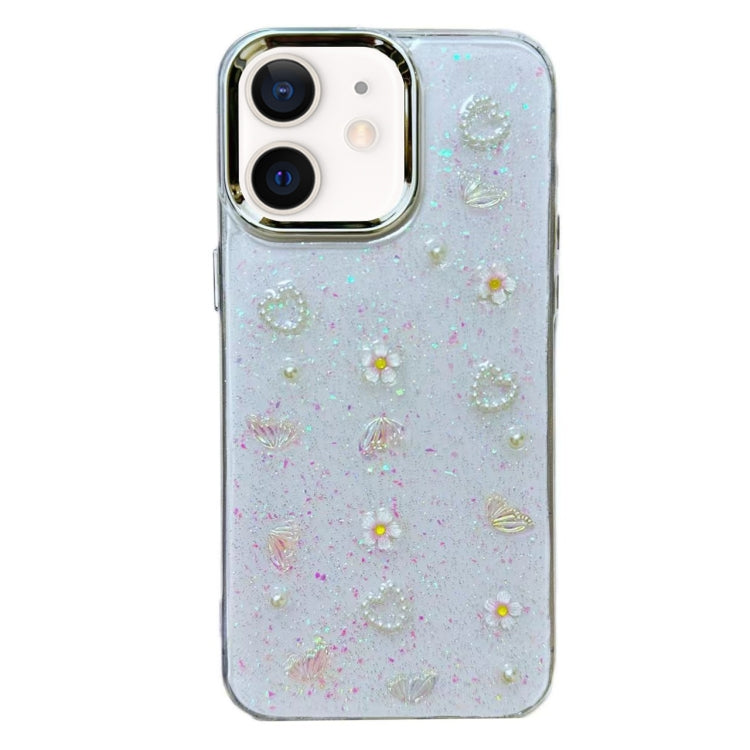 3D Bow Pearl Love Flower TPU Phone Case, Series 1